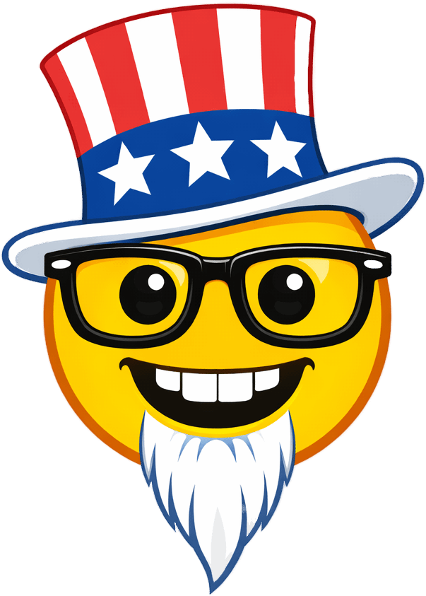 DemNerds 'Uncle Sam Nerd' logo mark